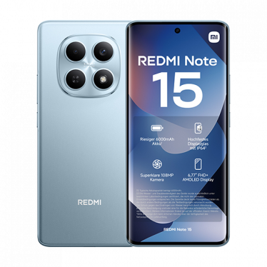 Xiaomi Redmi Note 15 4G Dual Sim 6GB RAM 128GB - Blue