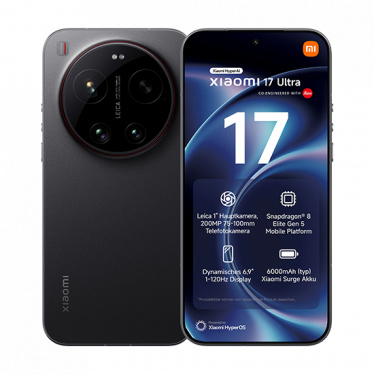 Xiaomi 17 Ultra 5G Dual Sim 16GB RAM 512GB - Black