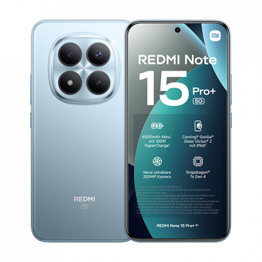 Xiaomi Redmi Note 15 Pro+ 5G Dual Sim 8GB RAM 256GB - Blue