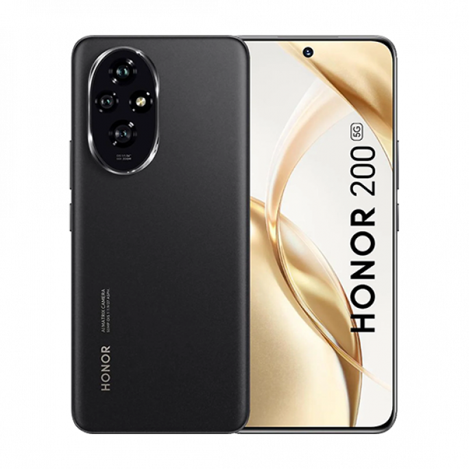 Honor 200 5G Dual Sim 12GB RAM 512GB - Black, Image 1