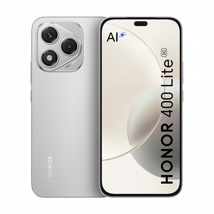 Honor 400 Smart 5G Dual Sim 4GB RAM 128GB - Meteor Silver, Image 1