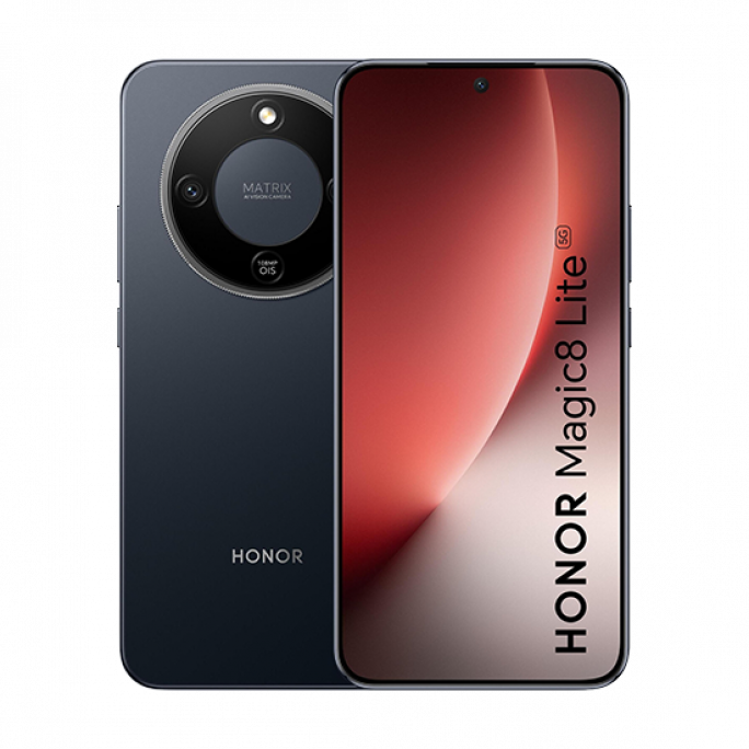 Honor Magic8 Lite 5G Dual Sim 8GB RAM 256GB - Midnight Black, Image 1