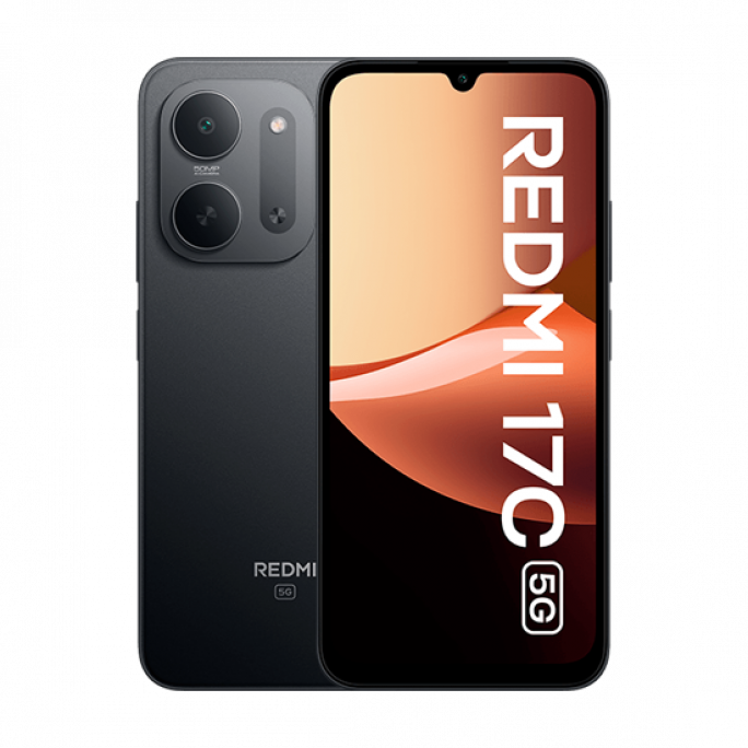 Xiaomi Redmi 17C 5G Dual Sim 4GB RAM 128GB - Black, Afbeelding 1