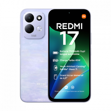 Xiaomi Redmi 17 4G Dual Sim 4GB RAM 256GB - Purple