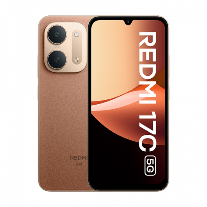 Xiaomi Redmi 17C 5G Dual Sim 4GB RAM 128GB - Brown, Image 1