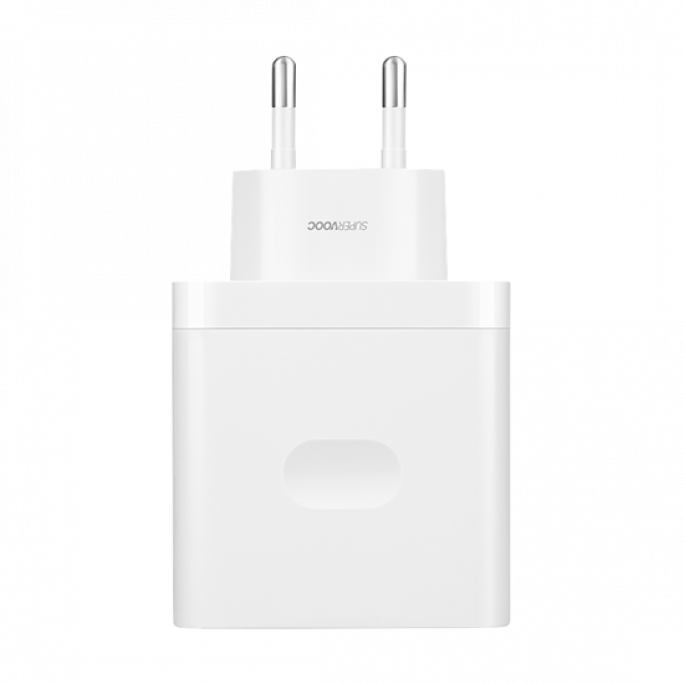 Realme 120W USB-A SuperVooc  Power Adapter - White, Afbeelding 1
