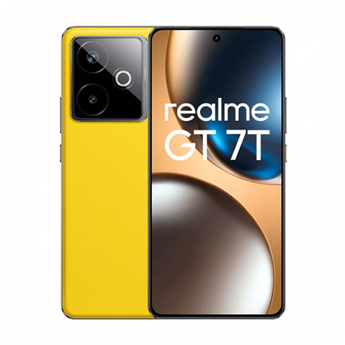 Realme GT 7T 5G Dual Sim 12GB RAM 512GB - Yellow, Afbeelding 1