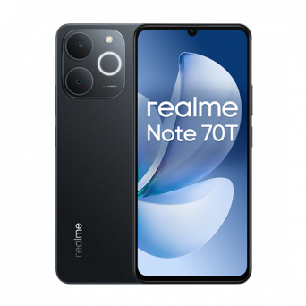 Realme Note 70T Dual Sim 4GB RAM 128GB - Black, Image 1