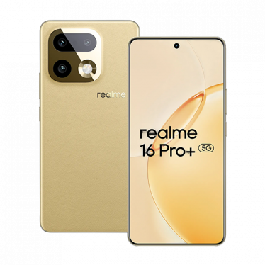 Realme 16 Pro+ 5G Dual Sim 12GB RAM 512GB - Master Gold