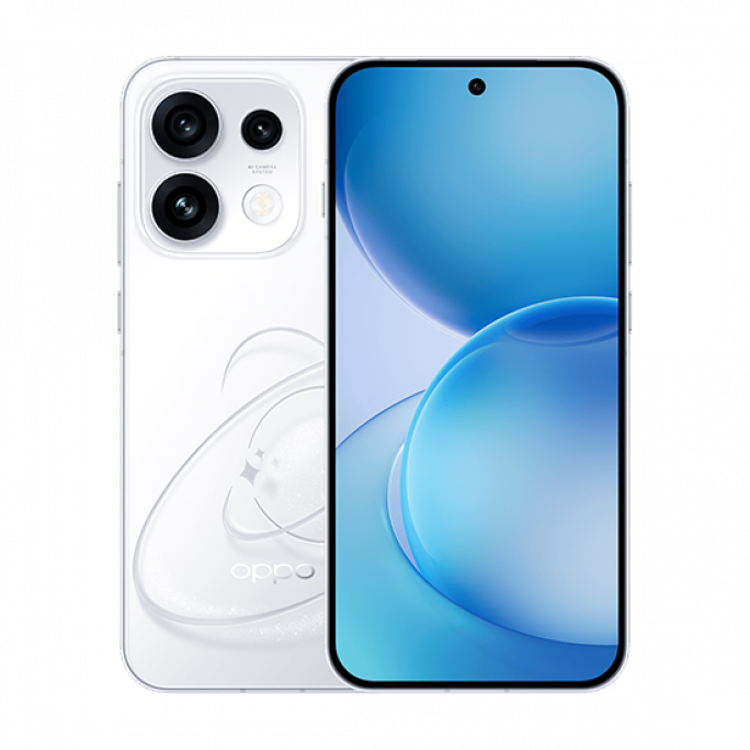 Oppo Reno16 Pro 5G Dual Sim 12GB RAM 512GB - White, Afbeelding 1
