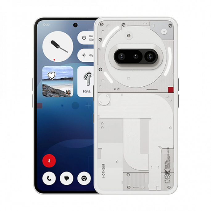 Nothing Phone 3a 5G Dual Sim 8GB RAM 128GB - White, Image 1