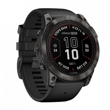 Watch Garmin Fenix 7X Pro Solar GPS 51mm Graphite Titan Band - Carbon Grey
