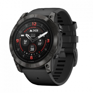 Watch Garmin Fenix E GPS 47mm Slate Grey Steel- Black