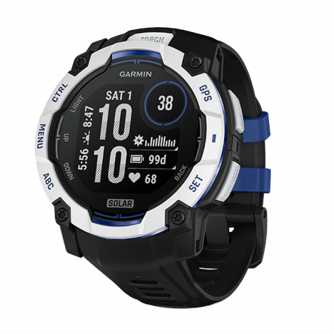 Watch Garmin Instinct 3 Solar GPS 50mm - White, Image 1