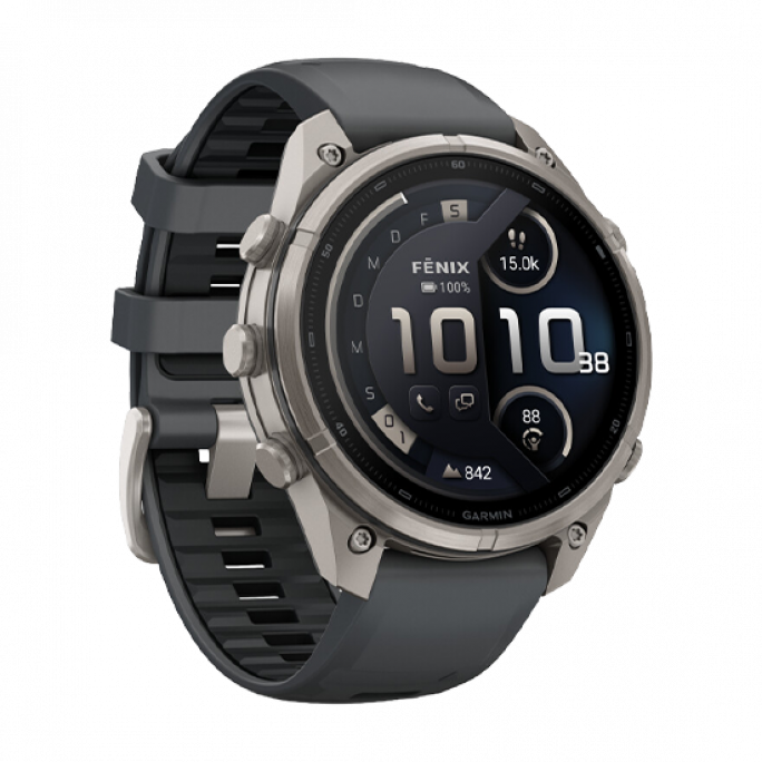  Watch Garmin Fenix 9 Pro inReach GPS 47mm - Graphit/Black Titan, Afbeelding 1
