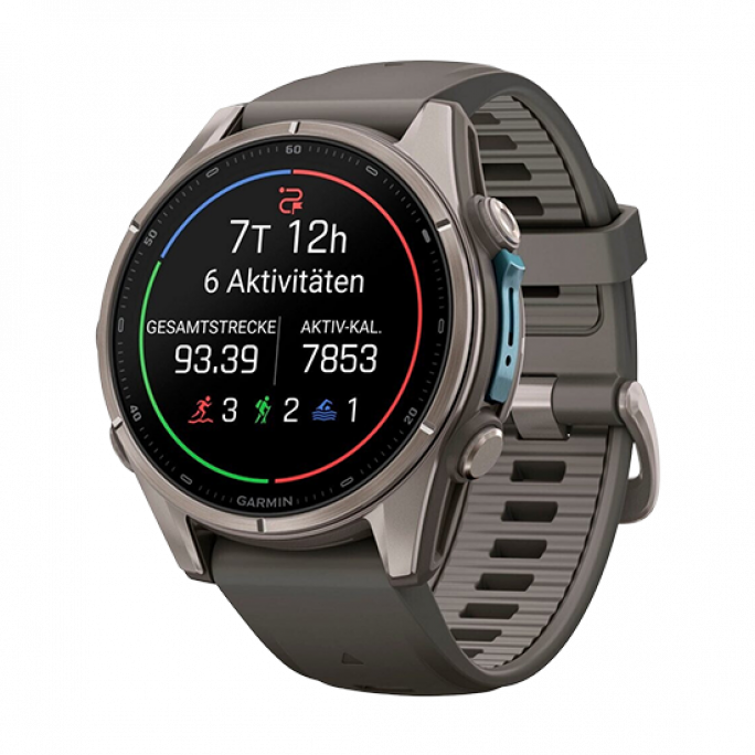 Watch Garmin Fenix 9 Amoled GPS 43mm - SlateGrey/Titan, Afbeelding 1