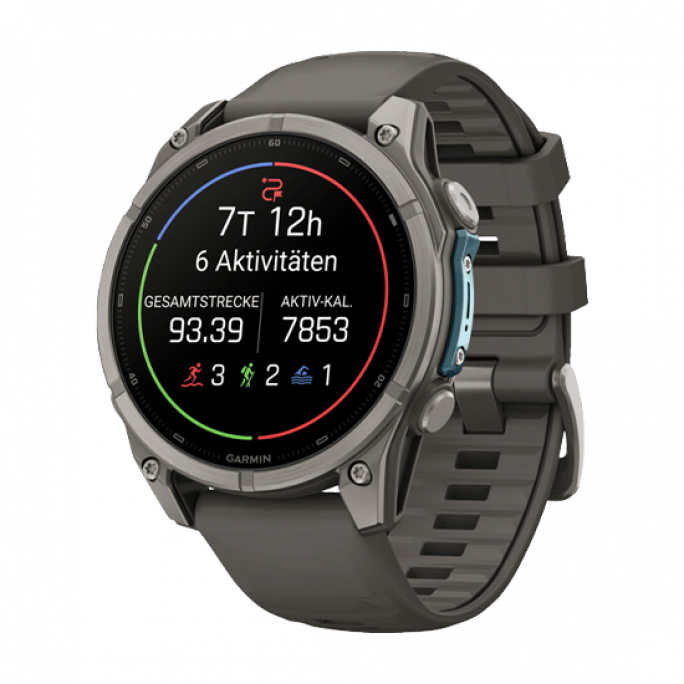 Watch Garmin Fenix 9 Amoled GPS 47mm - SlateGrey/Titan, Afbeelding 1
