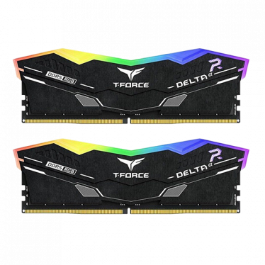 RAM TeamGroup T-Force Delta DIMM 32GB Dual-Kit DDR5-6000 CL30 - RGB Black