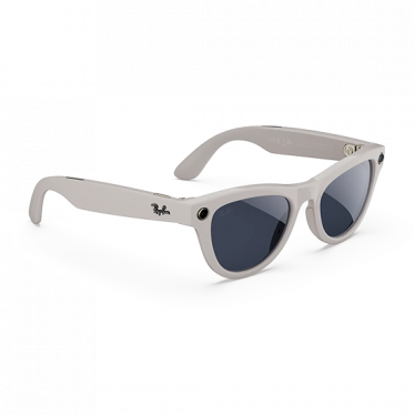 Ray-Ban Meta Skyler Gen1 AI Glasses - Shiny/Chalky Grey Transitions 