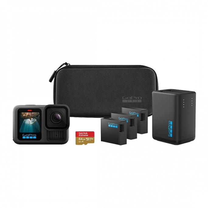 GoPro Hero 13 Extended Power Bundle - Black, Afbeelding 1