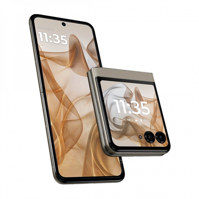 Motorola XT2453-1 Razr 50 5G Dual Sim 8GB RAM 256GB - Sand, Afbeelding 1