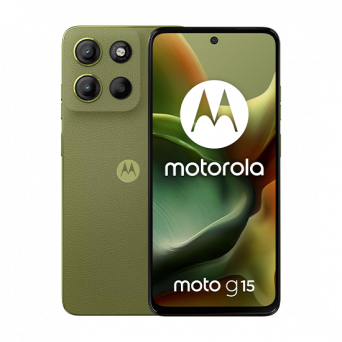 Motorola XT2521-3 Moto G15 4G Dual Sim 4GB RAM 128GB - Green, Image 1