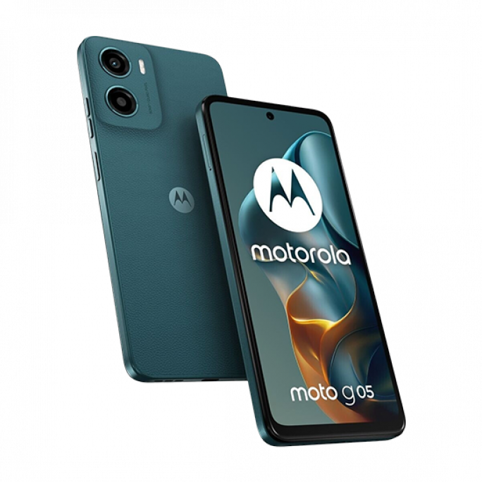 Motorola XT2523-3 Moto G05 4G Dual Sim 4GB RAM 128GB - Forest Green, Afbeelding 1