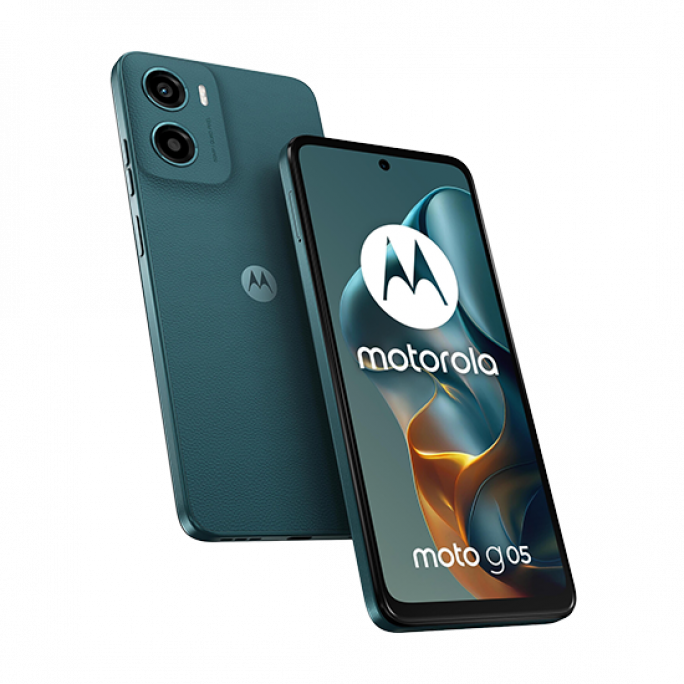 Motorola XT2523-3 Moto G05 4G Dual Sim 4GB RAM 256GB - Green, Image 1