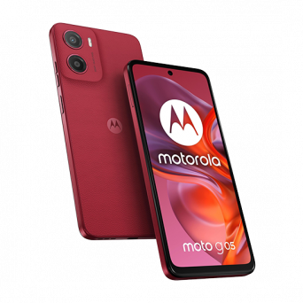Motorola Moto G05 4G Dual Sim 4GB RAM 256GB - Plum Red, Image 1