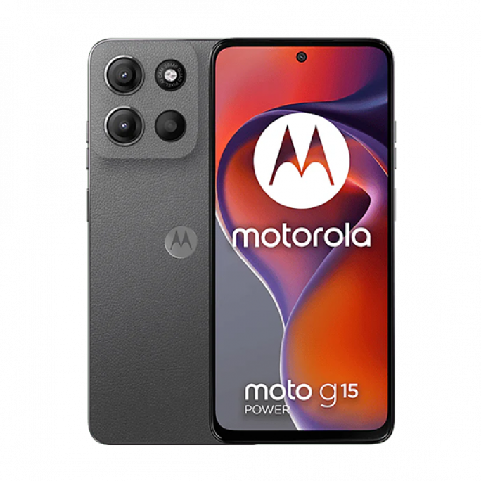 Motorola XT2521-5 Moto G15 Power 4G Dual Sim 8GB RAM 512GB - Gravity Grey, Afbeelding 1