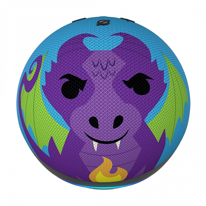 Amazon Echo Dot Kids (5. Gen.) Smart Speaker with Alexa - Dragon, Image 1