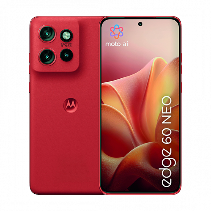 Motorola XT2509-1 Moto Edge 60 Neo 5G 12GB RAM 256GB - Red, Afbeelding 1