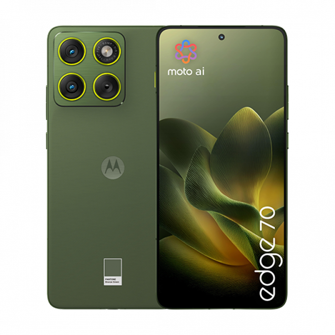 Motorola XT2601-2 Moto Edge 70 5G 12GB RAM 512GB - Bronze Green, Afbeelding 1