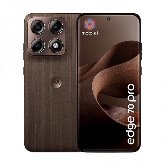 Motorola XT2607-1 Moto Edge 70 Pro 5G 8GB RAM 256GB - Brown, Afbeelding 1