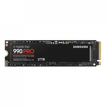 SSD Samsung 990 PRO MZ-V9P2T0BW - encrypted - 2 TB - internal - M.2 2280 - PCIe 4.0 x4 (NVMe)