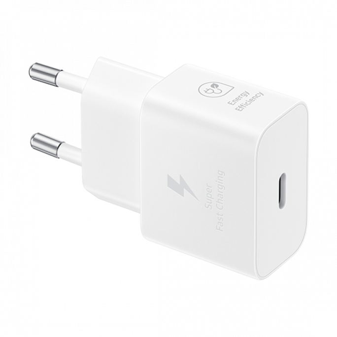 Samsung 25W USB-C Fast Adapter EP-T2510 - White, Afbeelding 1