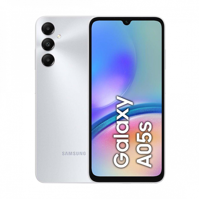 Samsung Galaxy A05S A057 Dual Sim 4GB RAM 64GB - Silver, Afbeelding 1