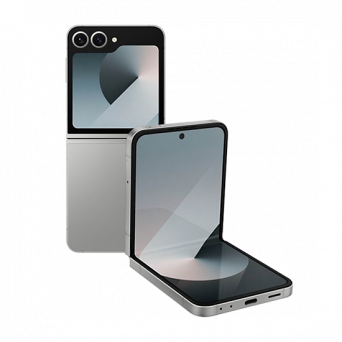 Samsung Galaxy Z Flip6 F741B 5G Dual Sim 12GB RAM 256GB - Silver Shadow, Image 1