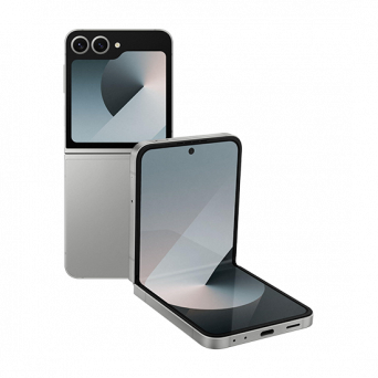Samsung Galaxy Z Flip6 F741B 5G Dual Sim 12GB RAM 256GB Enterprise Edition - Silver Shadow, Image 1
