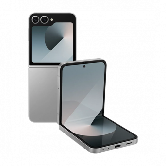 Samsung Galaxy Z Flip6 F741B 5G Dual Sim 12GB RAM 256GB Enterprise Edition - Silver Shadow, Image 1