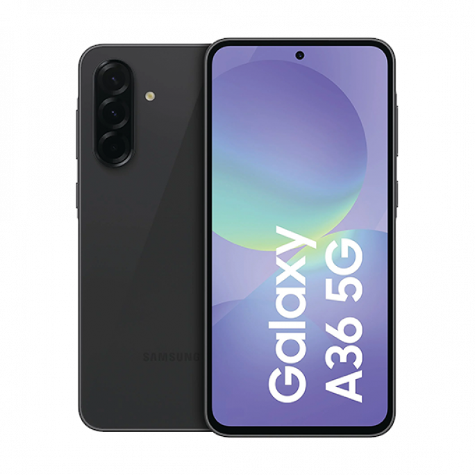 Samsung Galaxy A36 A366 5G Dual Sim 6GB RAM 128GB - Black, Image 1