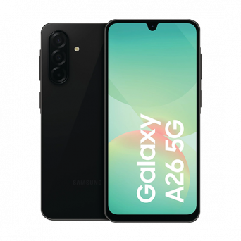 Samsung Galaxy A26 5G A266 Dual Sim 6GB RAM 128GB - Black, Image 1