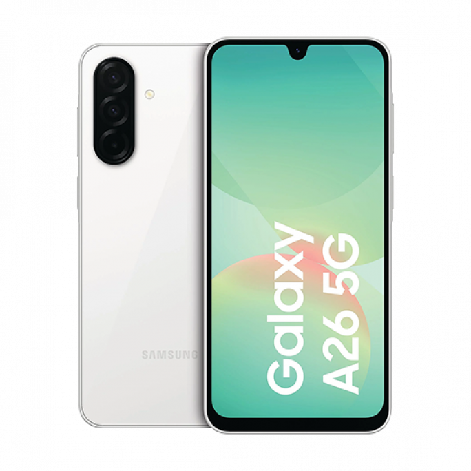 Samsung Galaxy A26 5G A266 Dual Sim 6GB RAM 128GB - White, Image 1