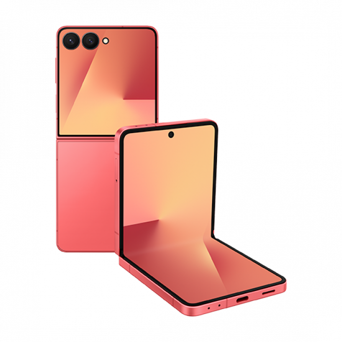 Samsung Galaxy Z Flip7 F766B 5G Dual Sim 12GB RAM 256GB - Coralred, Image 1