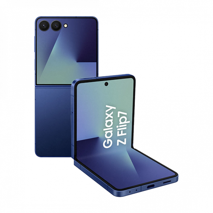 Samsung Galaxy Z Flip7 F766B 5G Dual Sim 12GB RAM 512GB - Blue Shadow, Image 1