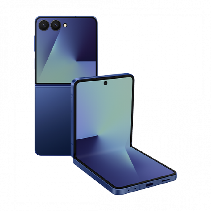 Samsung Galaxy Z Flip7 F766B 5G Dual Sim 12GB RAM 256GB - Blue Shadow, Image 1