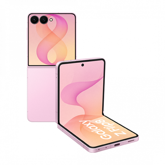 Samsung Galaxy Z Flip8 F776B 5G Dual Sim 12GB RAM 256GB - Pink, Image 1