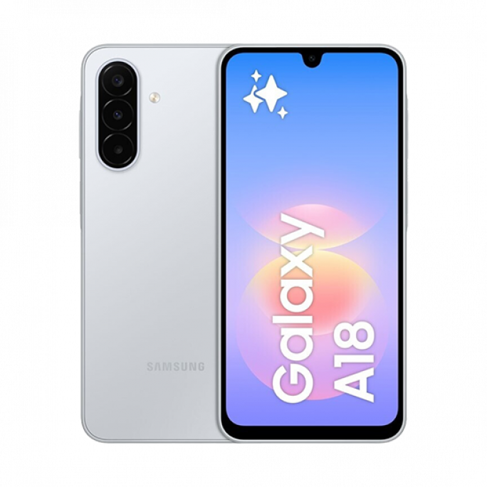 Samsung Galaxy A18 4G A185 Dual Sim 4GB RAM 128GB - Silver, Image 1