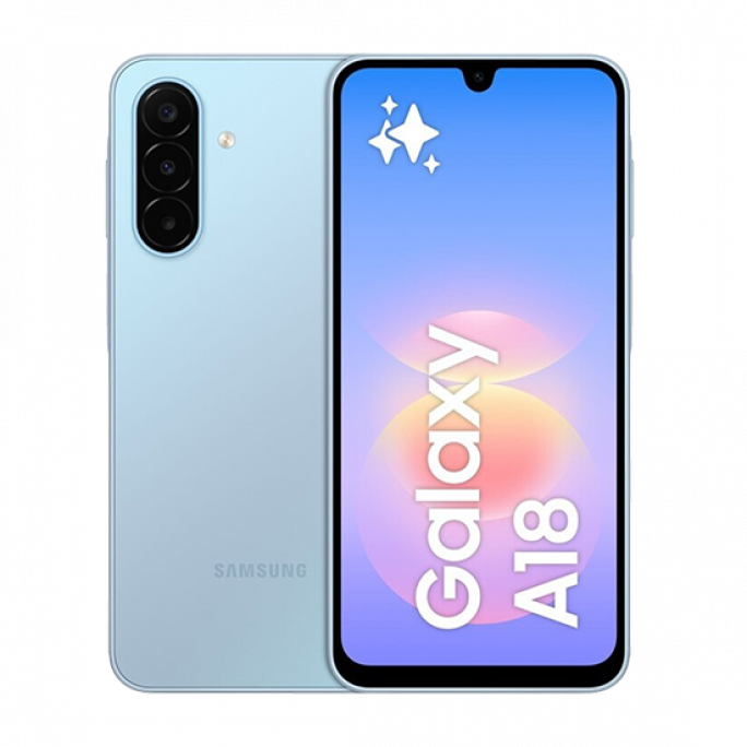 Samsung Galaxy A18 4G A185 Dual Sim 4GB RAM 128GB - Light Blue, Image 1