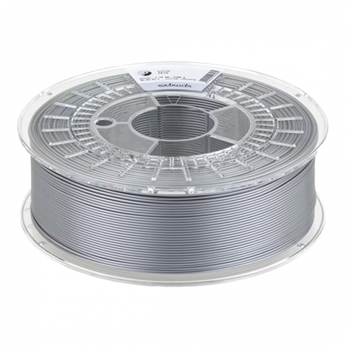 Extrudr Filament PETG 1.75 mm 1.1 kg - Silver, 35€, Image 1 Extrudr Filament PETG 1.75 mm 1.1 kg - Silver, Image 1